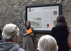 Informationstafel Unterzeller Kloster Areal